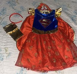 Costume De Niña Súperman