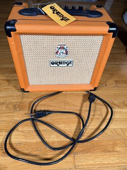 Orange Crush 12 Guitar Amplifier 12W Combo Practice Amp Tested Works Great