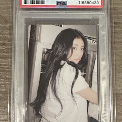 YUNJIN LE SSERAFIM PSA 10 Gem Mint Graded K-pop Photocard Weverse Version A