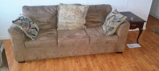 Free couch, with pillows