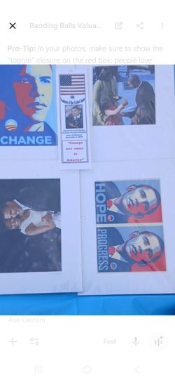 Rare 44th President  BARACK OBAMA Commemorative set-of 5 pieces