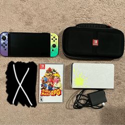 Nintendo Switch 1 OLED System + Mario RPG 