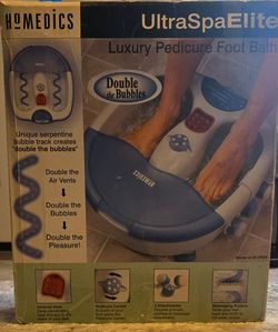 HoMedics UltraSpa Elite Luxury Pedicure Foot Bath