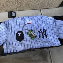 Bape baseball jersey