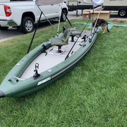 Inflatable skiff (16ft Sea Eagle)