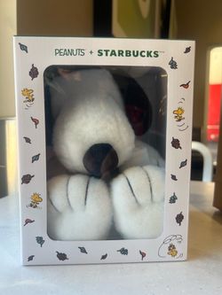 Peanuts + Starbucks Plush Snoopy