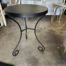 IKEA Black Metal Table 