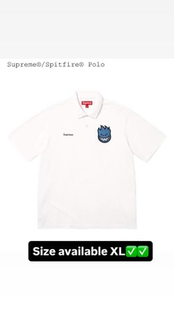 Supreme SS26’ week 17 Spitfire Polo White XL