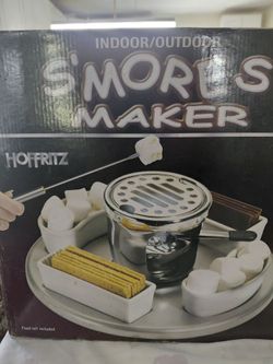 NEW Hoffritz Indoor/Outdoor S'mores Maker (Factory Sealed/Damaged Box)