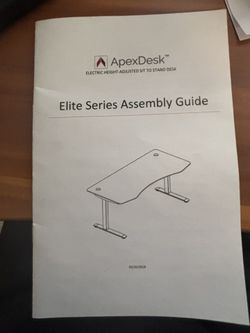 Electric Height-Adjusted Sit To Stand Desk