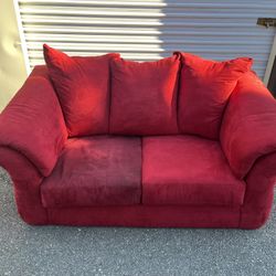 Red Sofa/Couch 