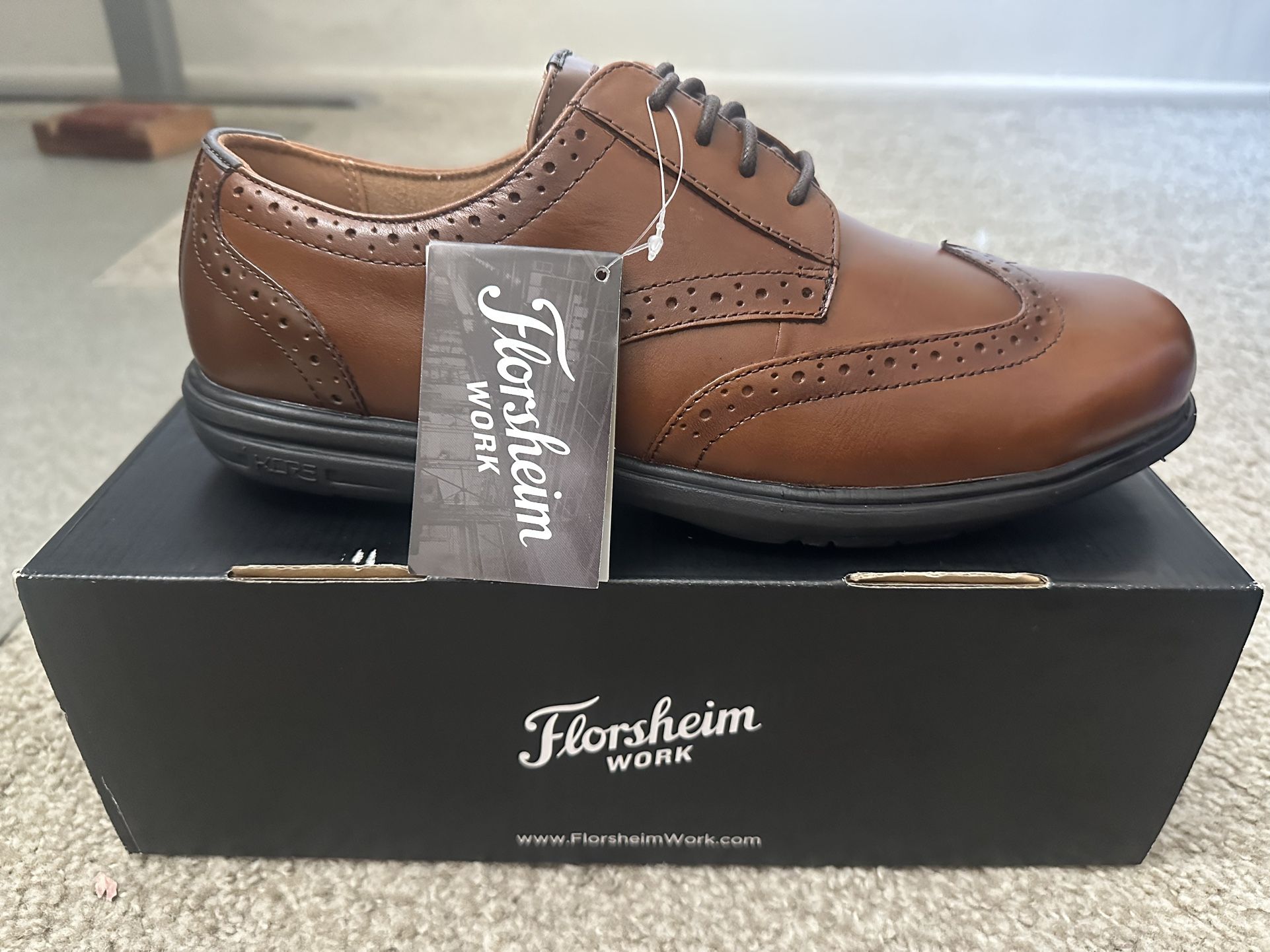 Florsheim Work Men’s Size-9 Wide-EEE