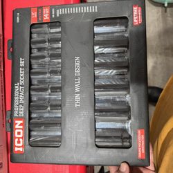 Icon Impact Socket Sets 