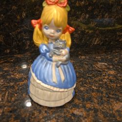 1974 Handmade Ceramic Doll 6”