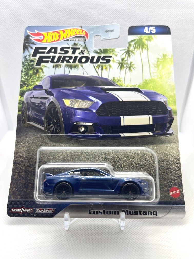 Hot Wheels Premium Fast & Furious Custom Mustang