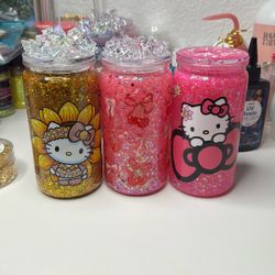 Snow Globe 16oz Tumblers 