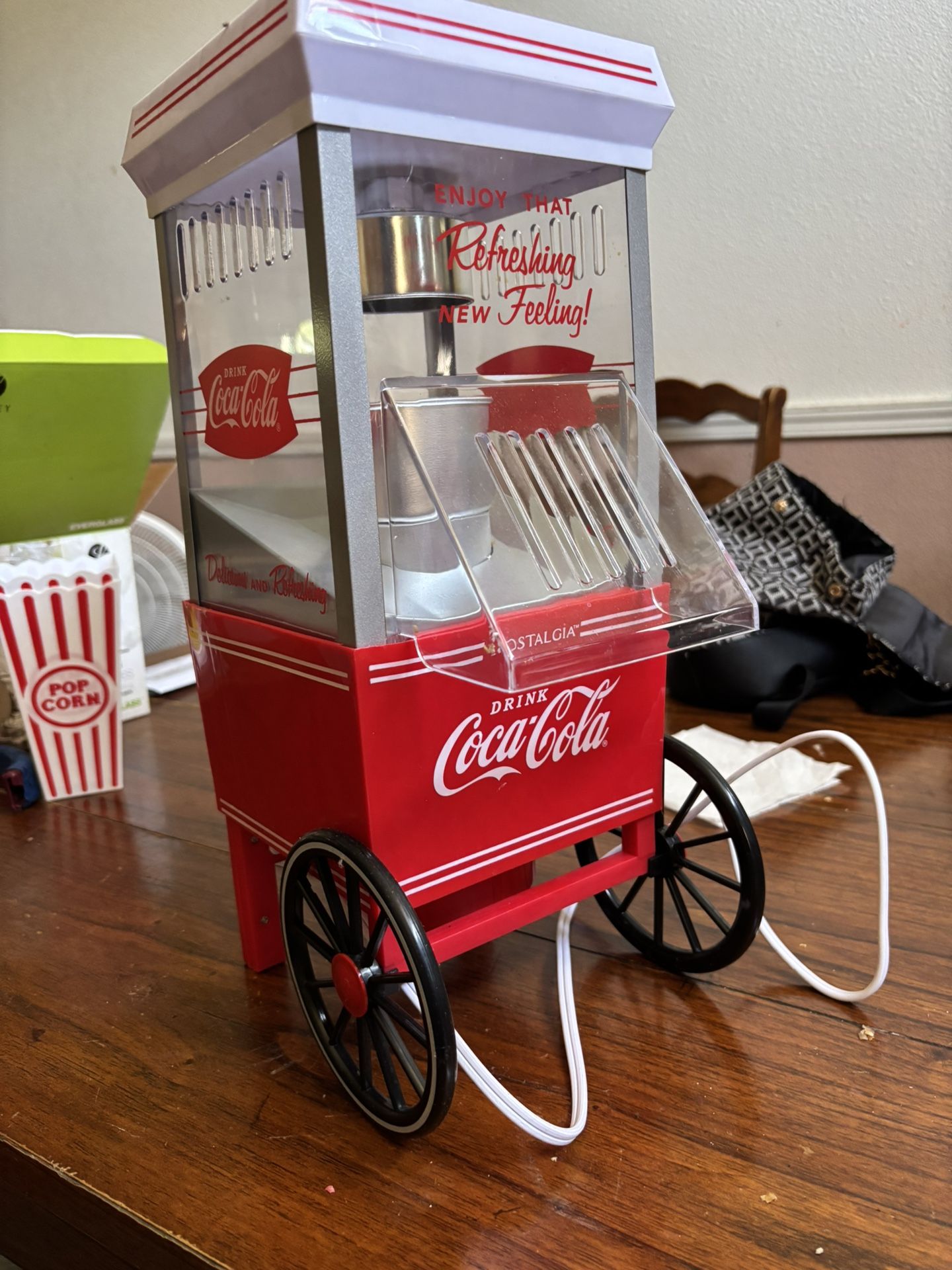 Coca-Cola Hot Air Popcorn Maker 