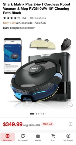 Shark Robot Vacuum Mop