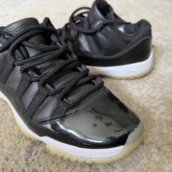 Authentic Nike Air Jordan Retro XI 11 72 Low Top Size 9.5 In Men’s, Not Travis Scott, Bin, DB, Supreme, Union