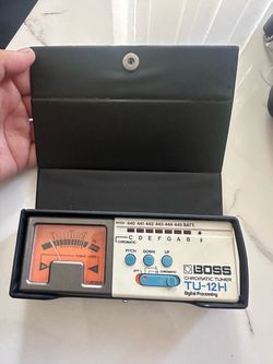 BOSS tuner. Chromatic TU-12H