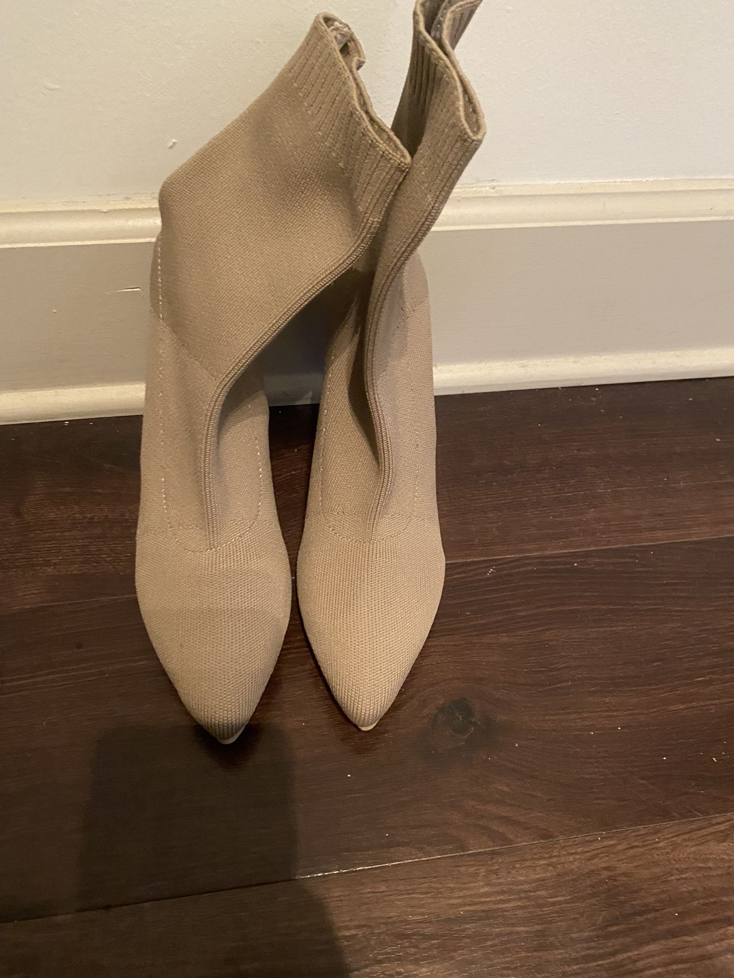 Sock heels $10