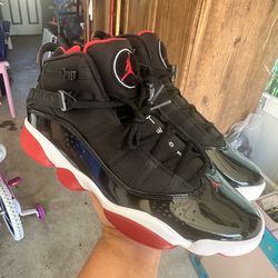 Jordan 6 rings bred size 11