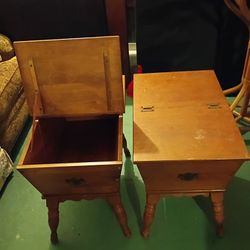 2 Ethan Allen End Tables