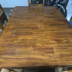 Kitchen Table Wood Brown 