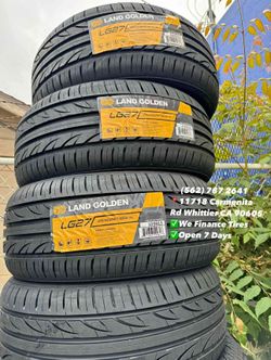 215/50R17 Land Golden Set of Tires Installed and Balanced Set de Llantas Nuevas Instaladas y Balanceadas