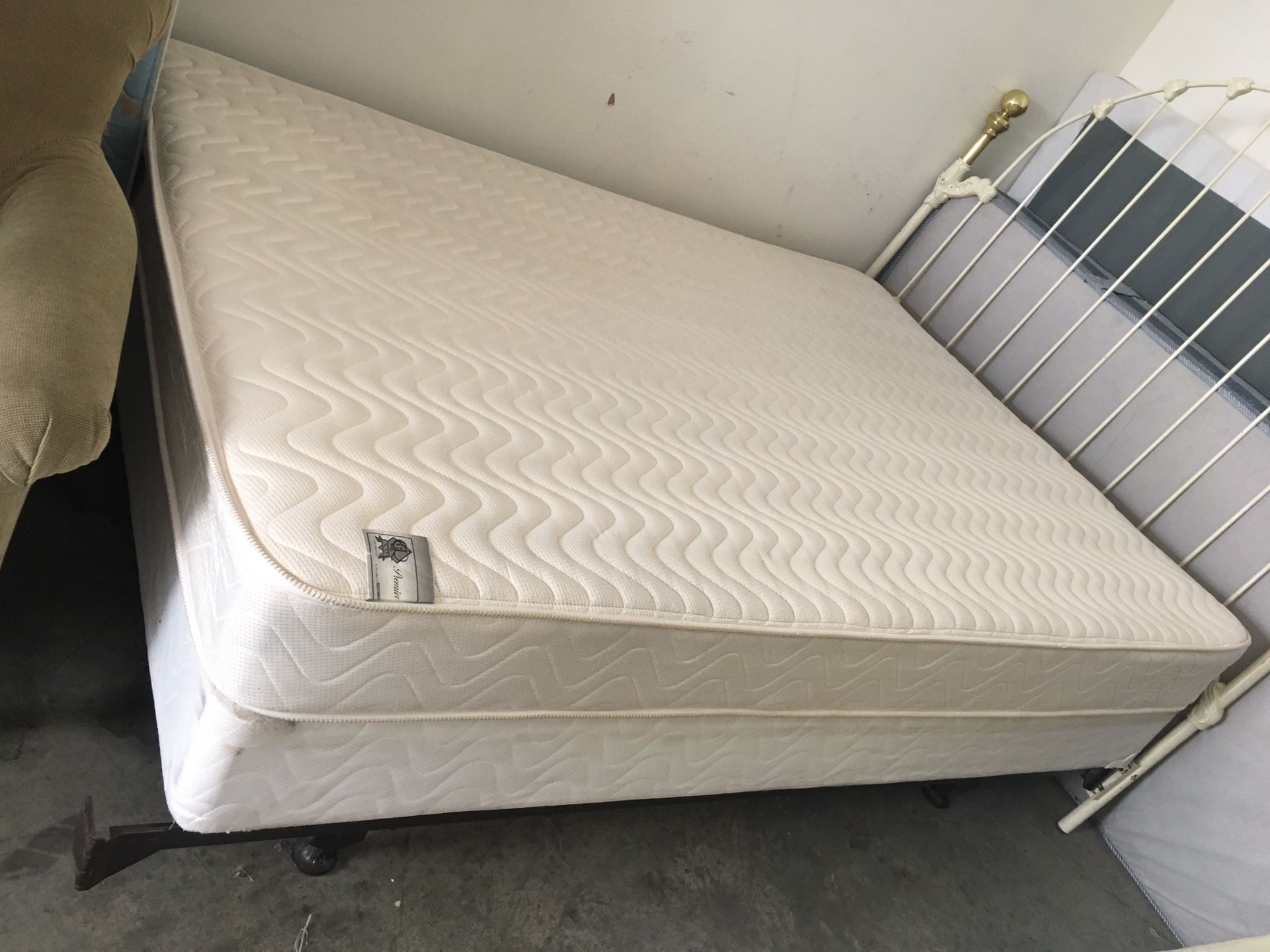 Mattress and box spring and bed frame DELIVERY AVAILABLE