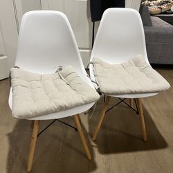 Dining Chairs Set of 2 (PRICE NEGOTIABLE)