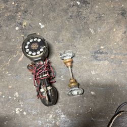Old  Back In The Days Phone (post N Old Door Knobs
