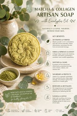 Matcha soap