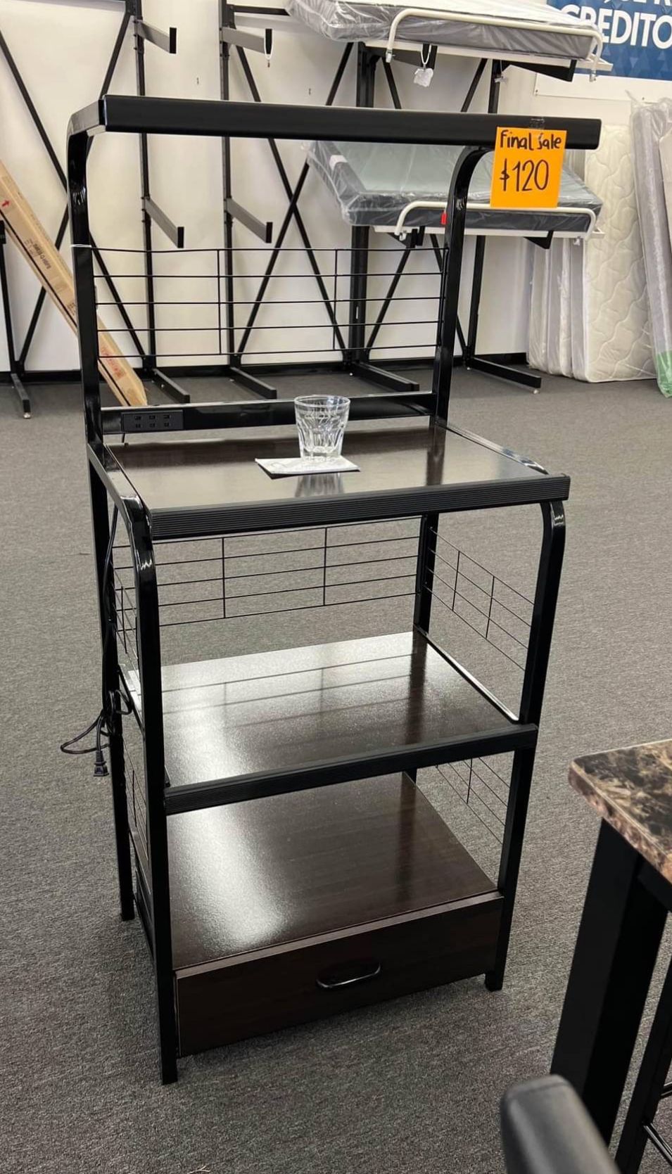 Microwave/Coffee Stand Kitchen Shelf