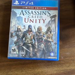 Assassins Creed Unity PS4 