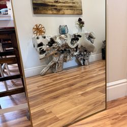 Heavy Gold Trim mirror 24x36