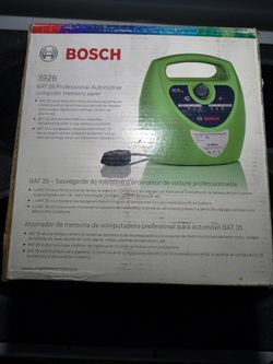 Bosch Memory Saver