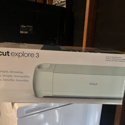 Sealed Cricut Explore 3