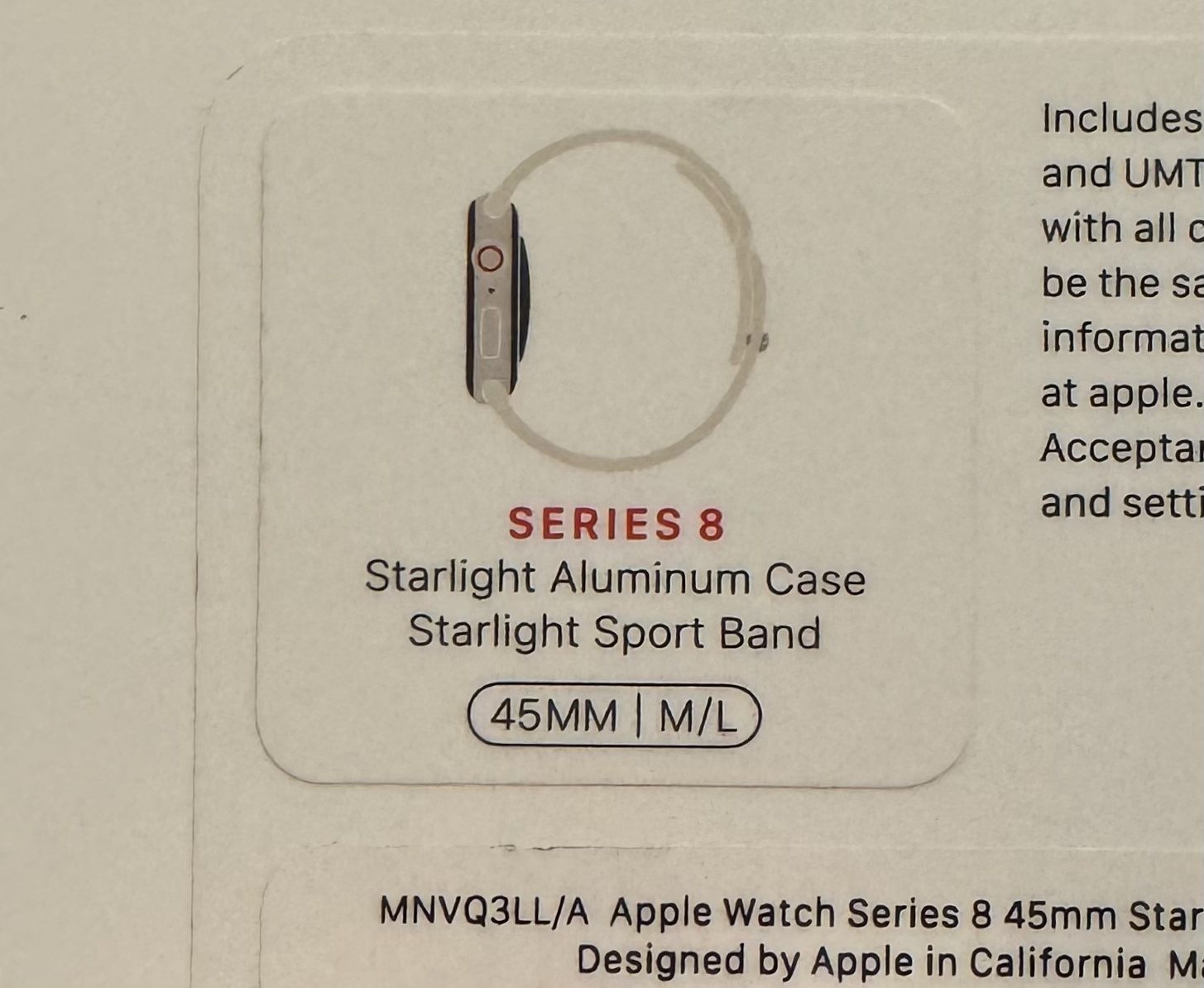 Series 8 Apple Watch 45mm