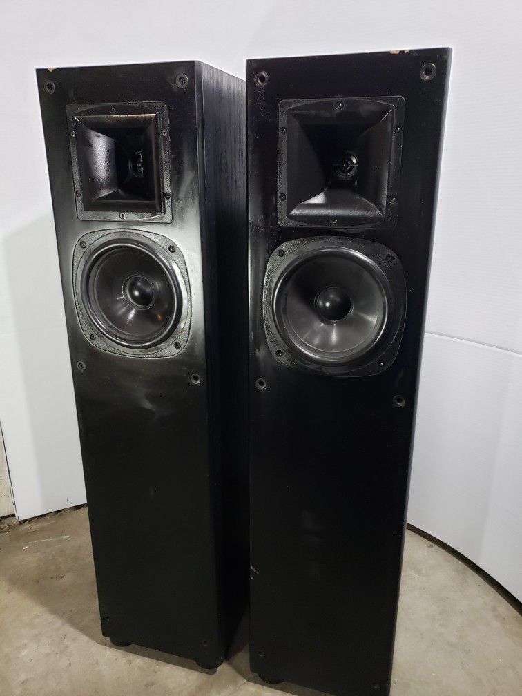 Klipsch SF1 Black Floorstanding Speakers 2 Way ●●TESTED●●