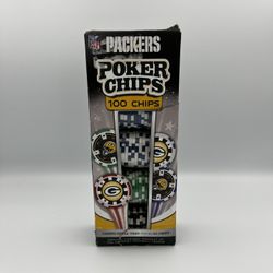 Green Bay Packers NFL Poker Chips 100pc