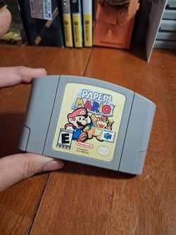 Paper Mario 64 clean and tested authentic $50 pick up in Glendale
