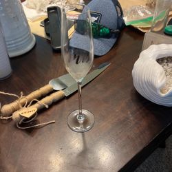 Mrs. Champagne glass 