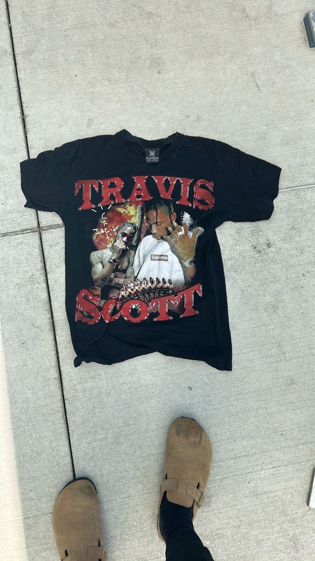 Travis Scott graphic t shirt