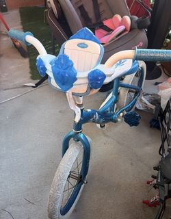 Frozen 12” Bicycle And Electric 4 Wheeler
