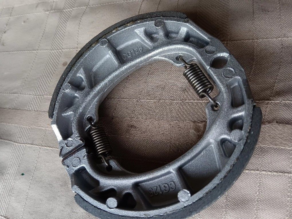 New Brake Shoes For Gokart
