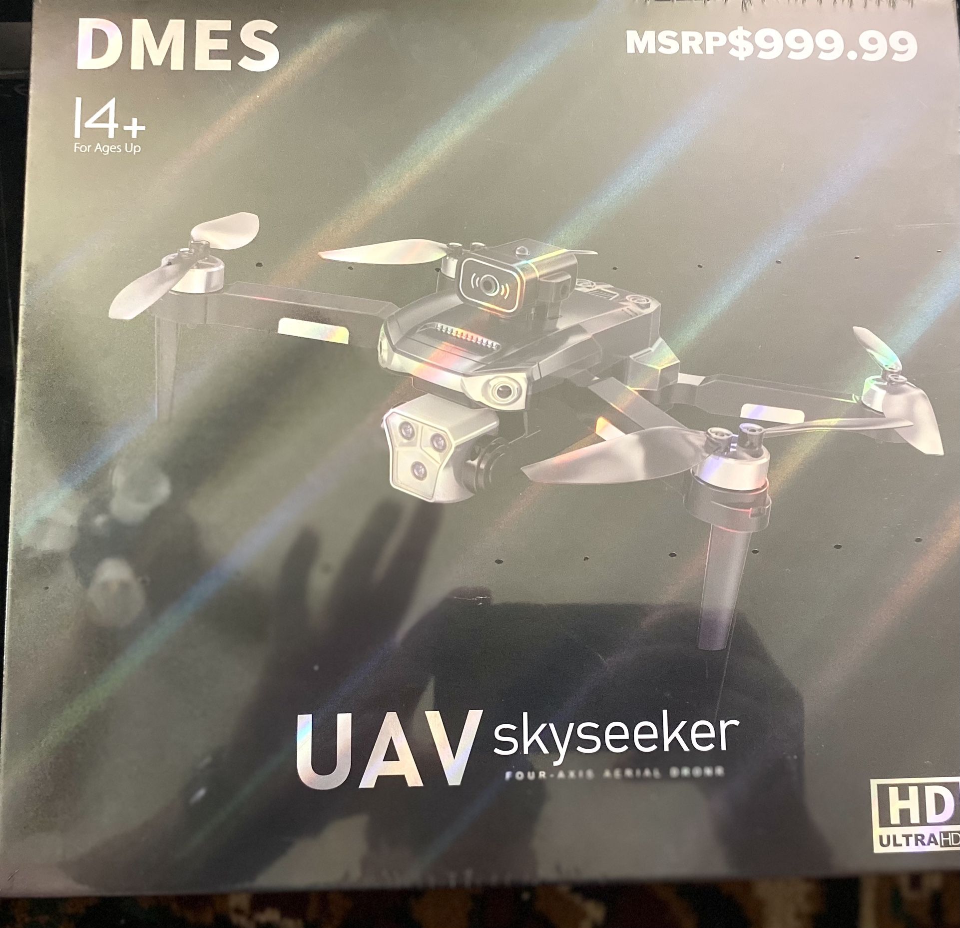 BRAND NEW DMES UAV Skyseeker Drone – 4K ULTRA HD – MSRP $999 🔥