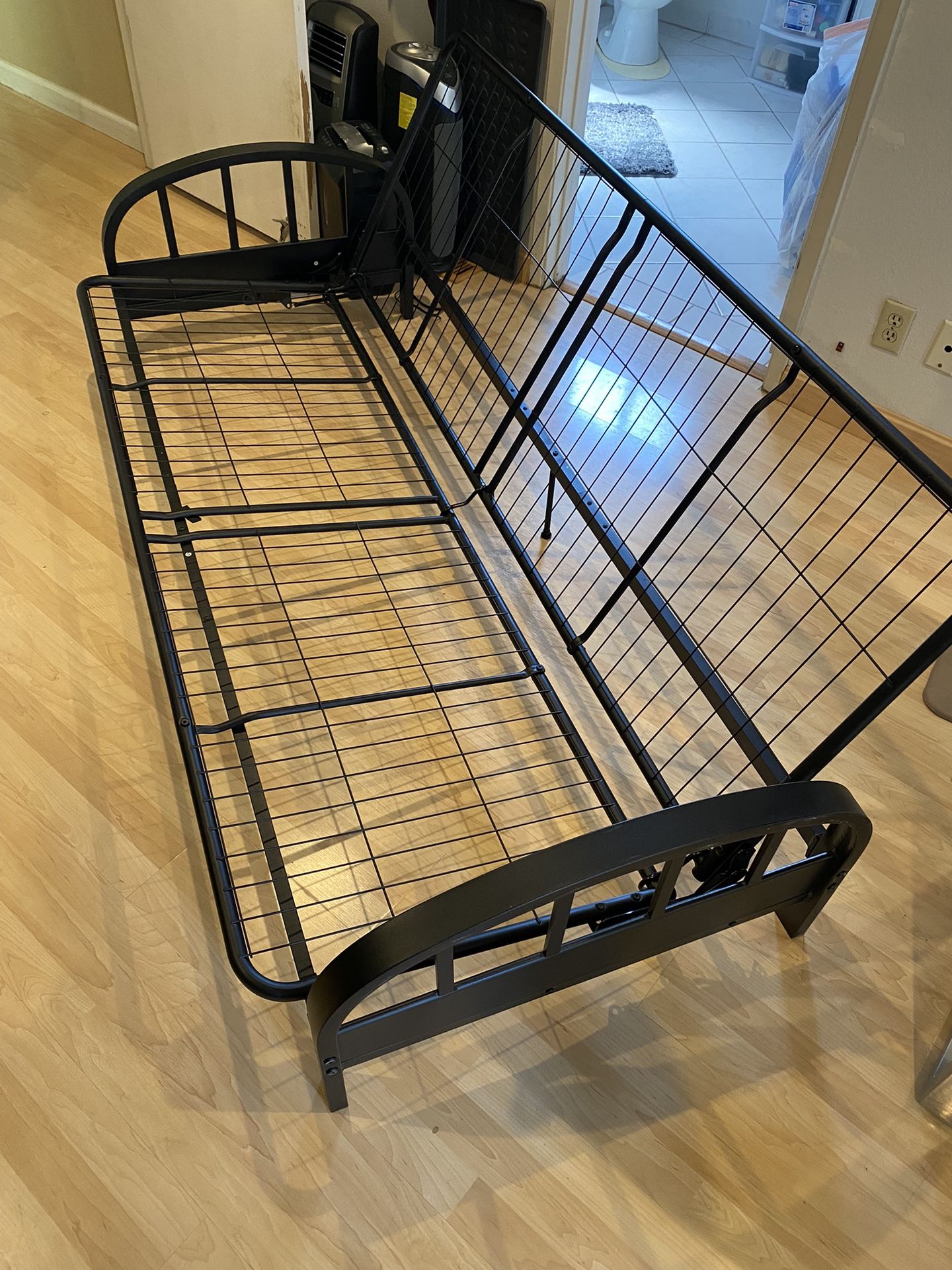 DNP Aiden Metal Futon Frame Black