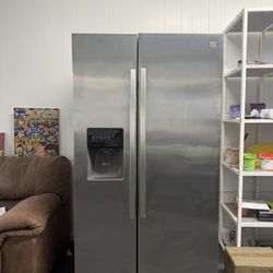 Stainless Steel Large Fridge