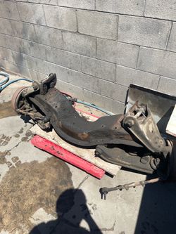 1967-72 C10 GMC front crossmember with drum brakes 6 lug